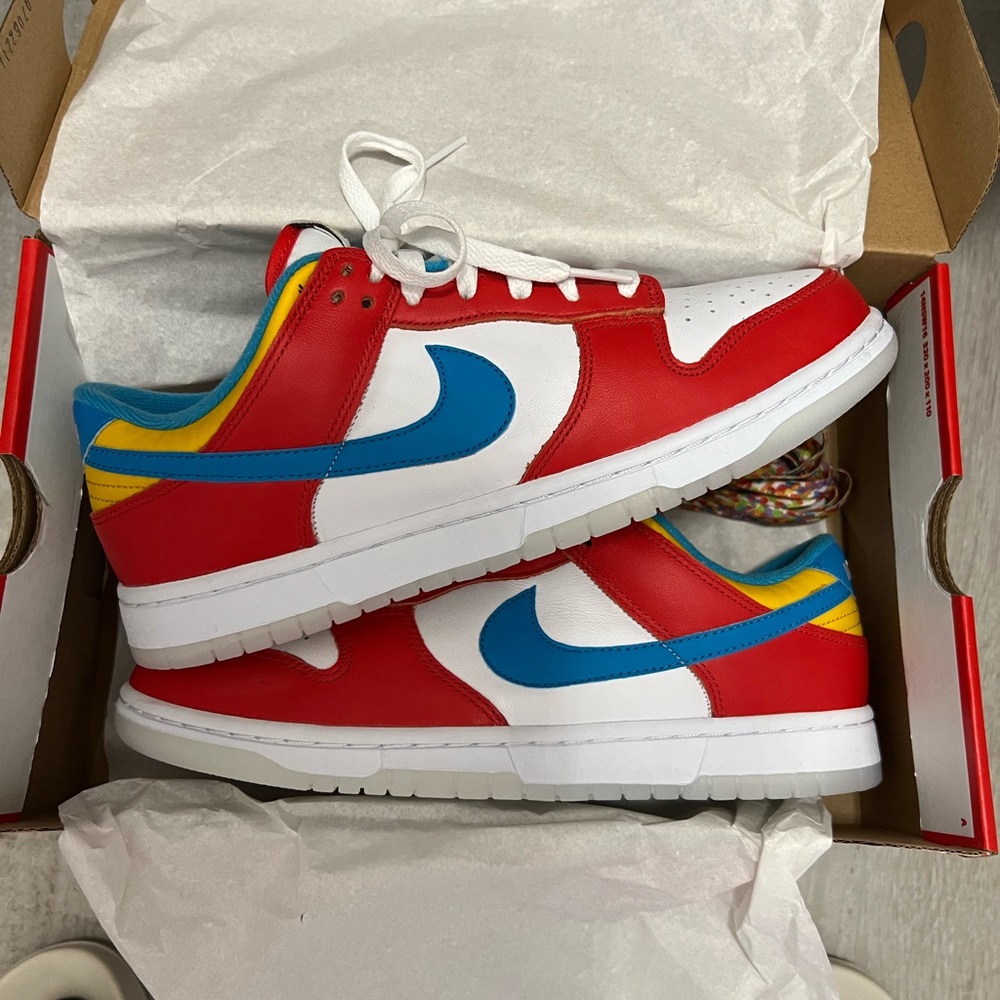 Nike Dunk Low Lebron Fruity Pebbles - 8.5